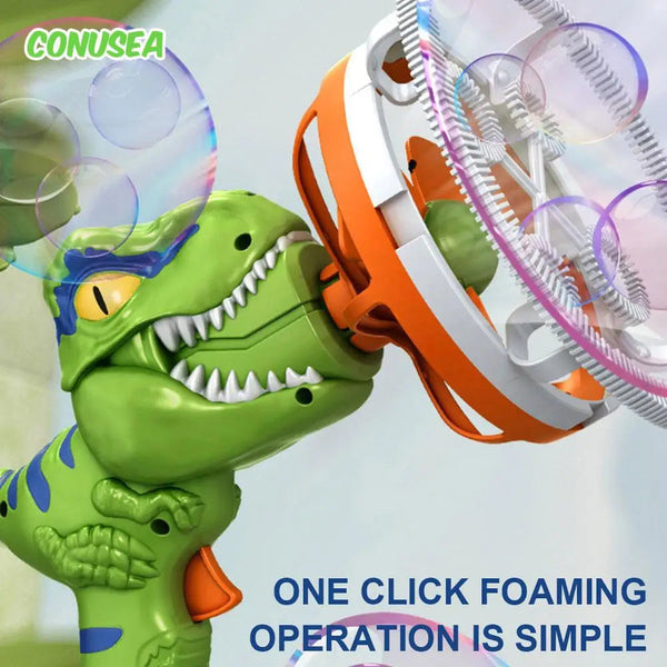 2 In 1 Dinosaur Soap Bubble Electric 